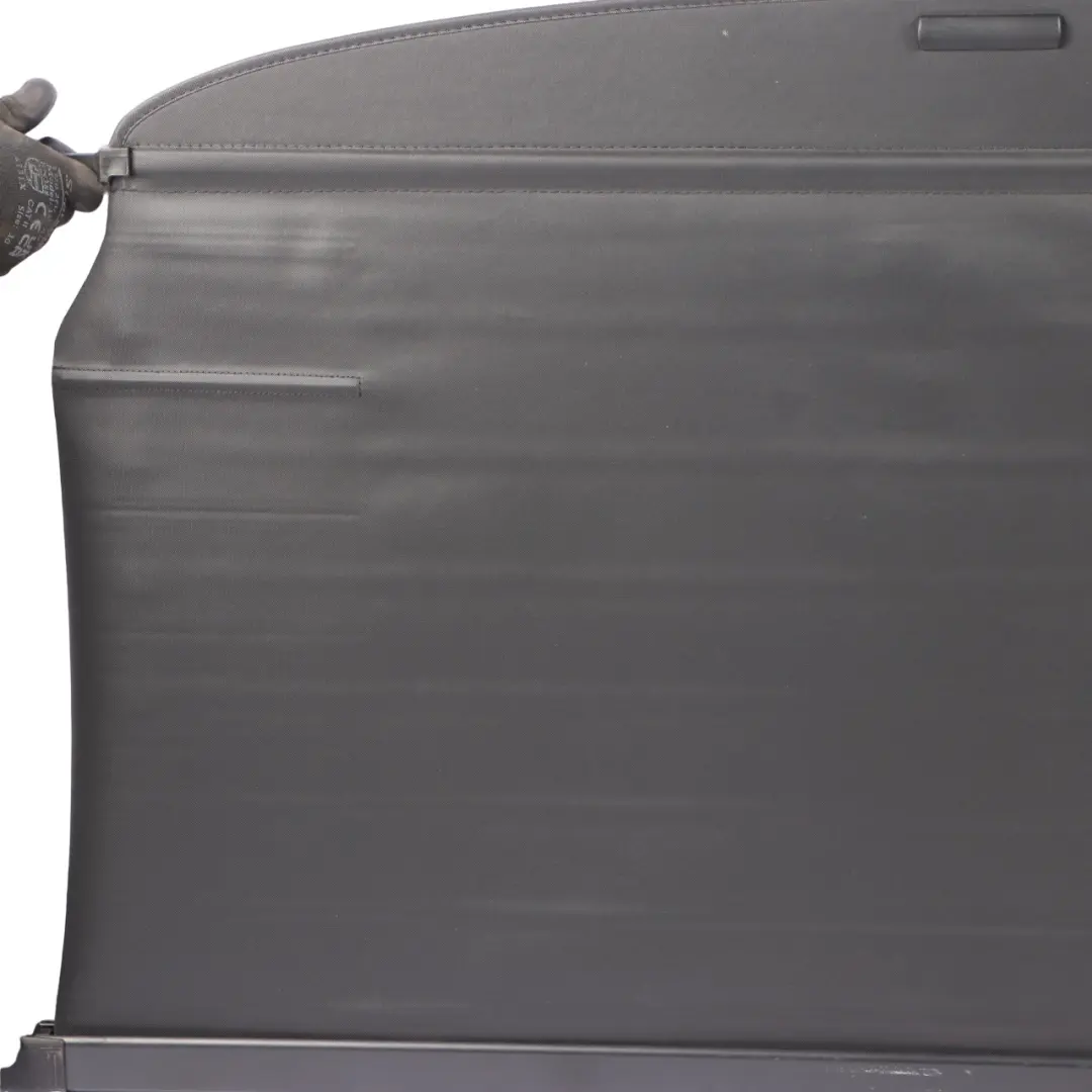 Trunk Roller Blind Parcel Shelf Load Cover Black to Mercedes W166 Rear with Part number A1668100301 Mercedes W166 Rear Trunk Roller Blind Parcel Shelf Load Cover Black - SKU A1668100301 - Part number A1668100301