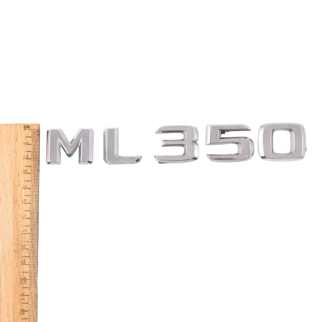 Emblem Rear Boot Badge Logo Chrom to Mercedes W166 ML 350 with Part number A1668171215 Mercedes W166 ML 350 Emblem Rear Boot Badge Logo Chrom - SKU A1668171215 - Part number A1668171215