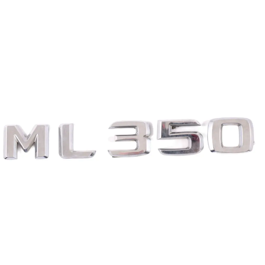 Mercedes W166 ML 350 Emblema Trasero Bota Insignia Logo Cromado - SKU A1668171215 - Número de pieza A1668171215