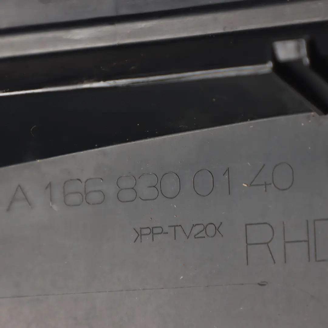 Filter Housing Cover Frame Holder Covering Panel to Mercedes W166 Air with Part number A1668300140 Mercedes W166 Air Filter Housing Cover Frame Holder Covering Panel - SKU A1668300140 - Part number A1668300140