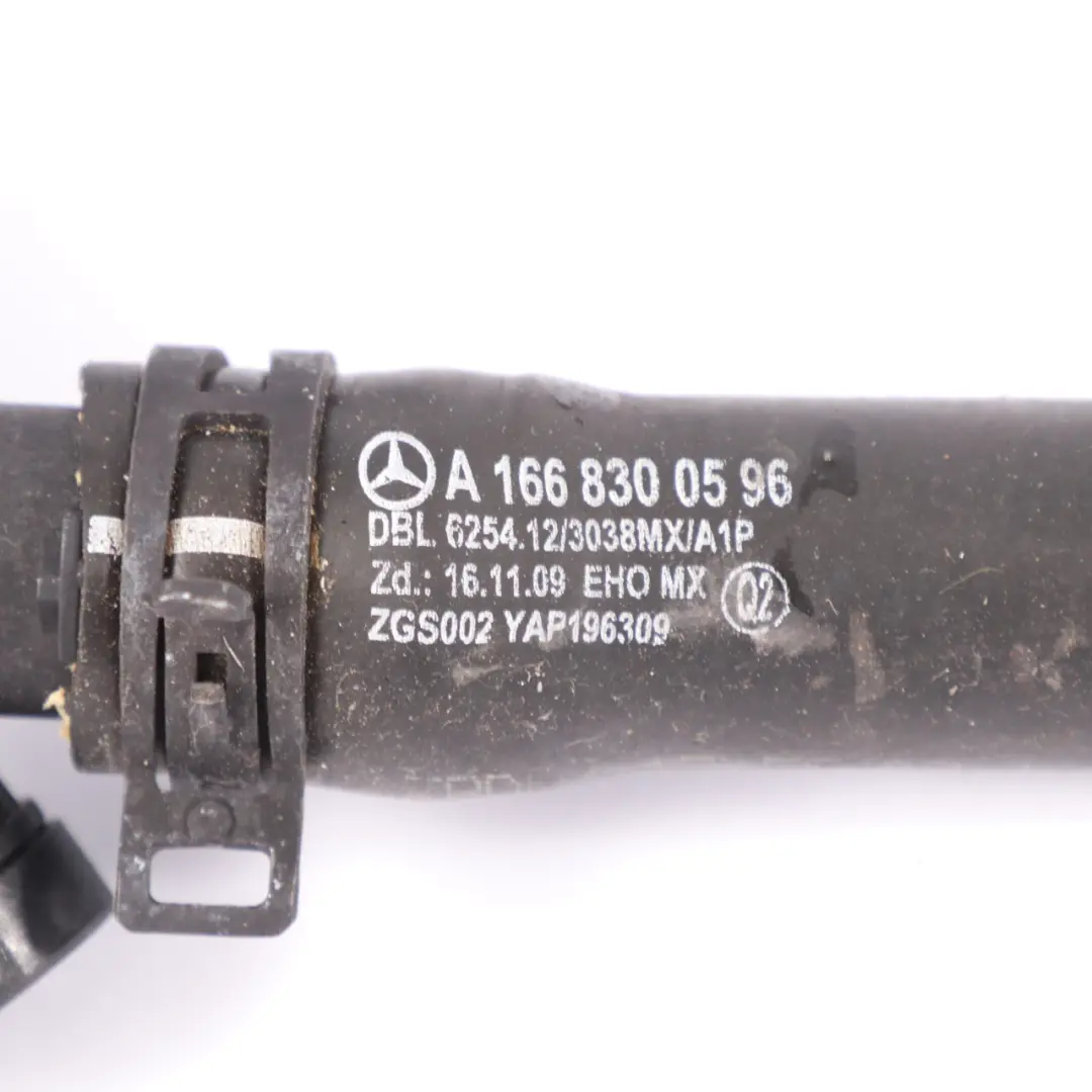  Coolant Hose Mercedes W166 Diesel OM642 Radiator Water Hose - SKU A1668300596-1 - Part number A1668300596