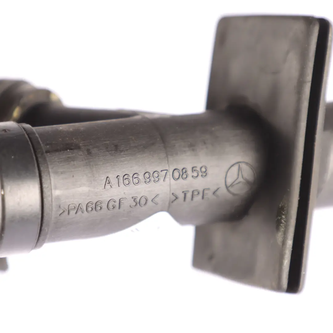 Coolant Hose Mercedes W166 Diesel OM642 Radiator Water Hose Left N/S A1665000475 to with Part number A1668300596 Coolant Hose Mercedes W166 Diesel OM642 Radiator Water Hose Left N/S A1665000475 - SKU A1668300596 - Part number A1668300596