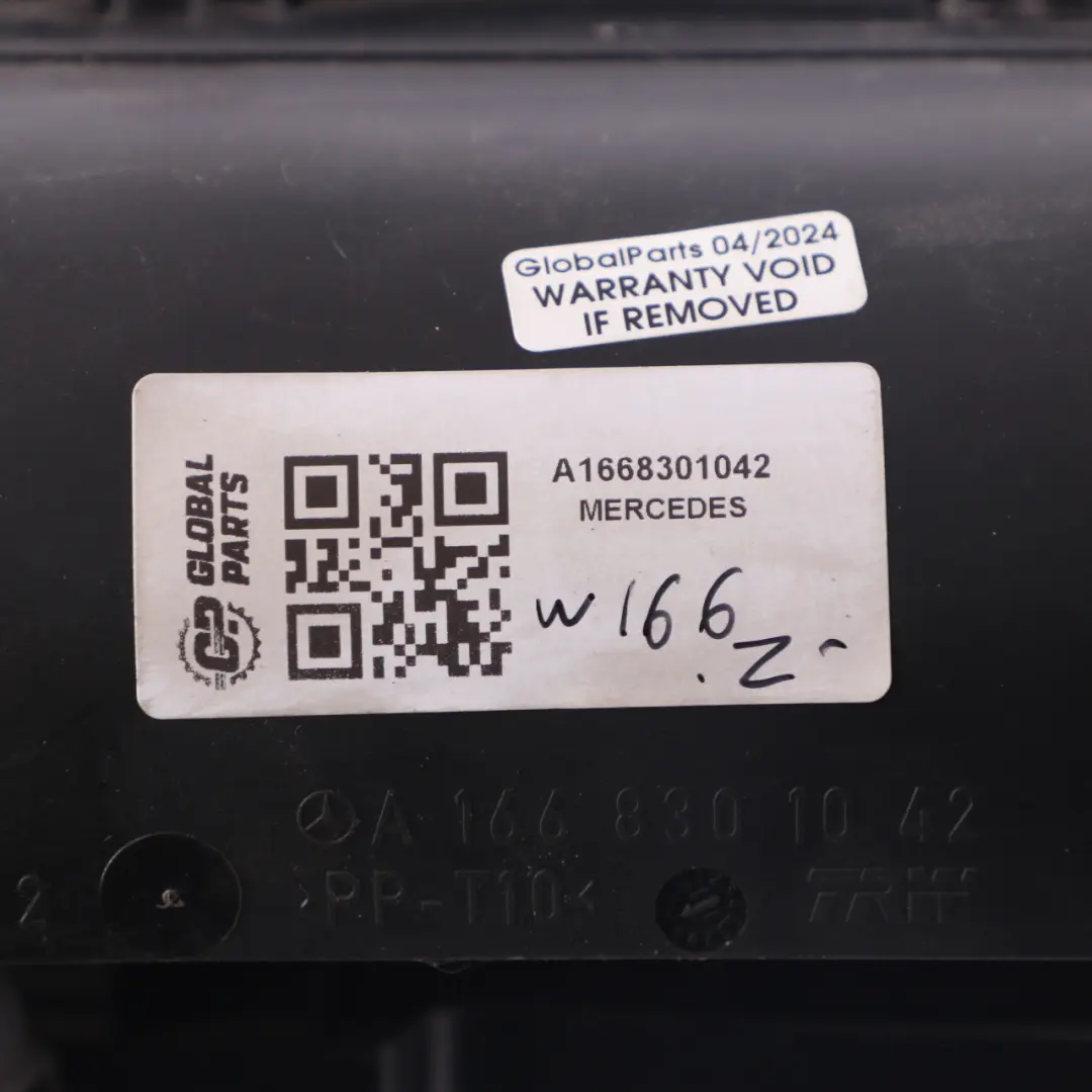Mercedes ML W166 Entlüftungs Klappe Hinten Rechts Links Karosserieent Lüftung - SKU A1668301042 - Teilenummer A1668301042