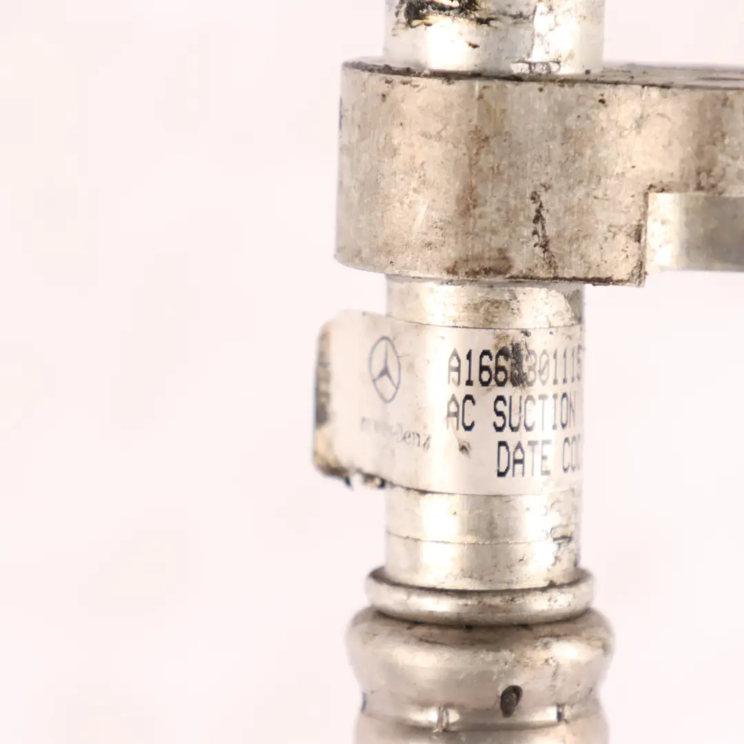 Tubo Aria Condizionata Mercedes W166 Linea Tubo Refrigerante OM642 per con numero di parte A1668301115 Tubo Aria Condizionata Mercedes W166 Linea Tubo Refrigerante OM642 - SKU A1668301115 - Numero di parte A1668301115