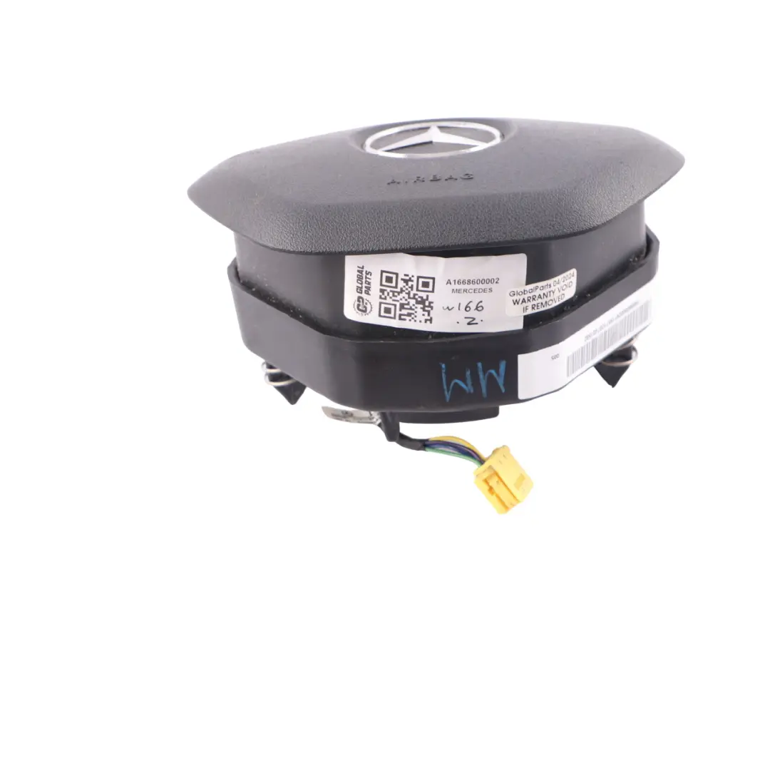 Mercedes ML W166 Module D'Air Pour Volant SRS Unité Sac Conducteur - SKU A1668600002 - Numéro de pièce A1668600002