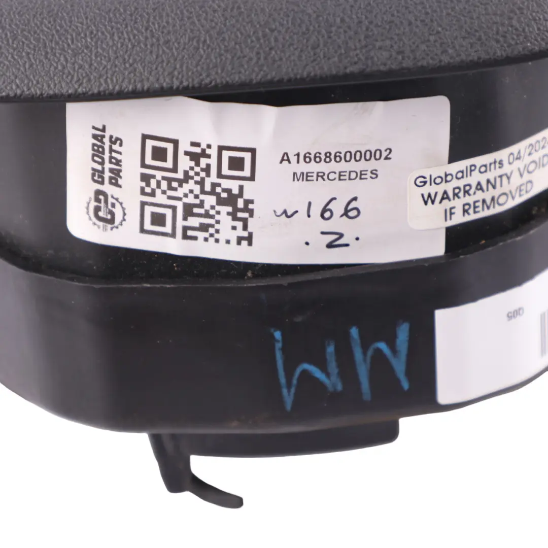 Mercedes ML W166 Module D'Air Pour Volant SRS Unité Sac Conducteur - SKU A1668600002 - Numéro de pièce A1668600002