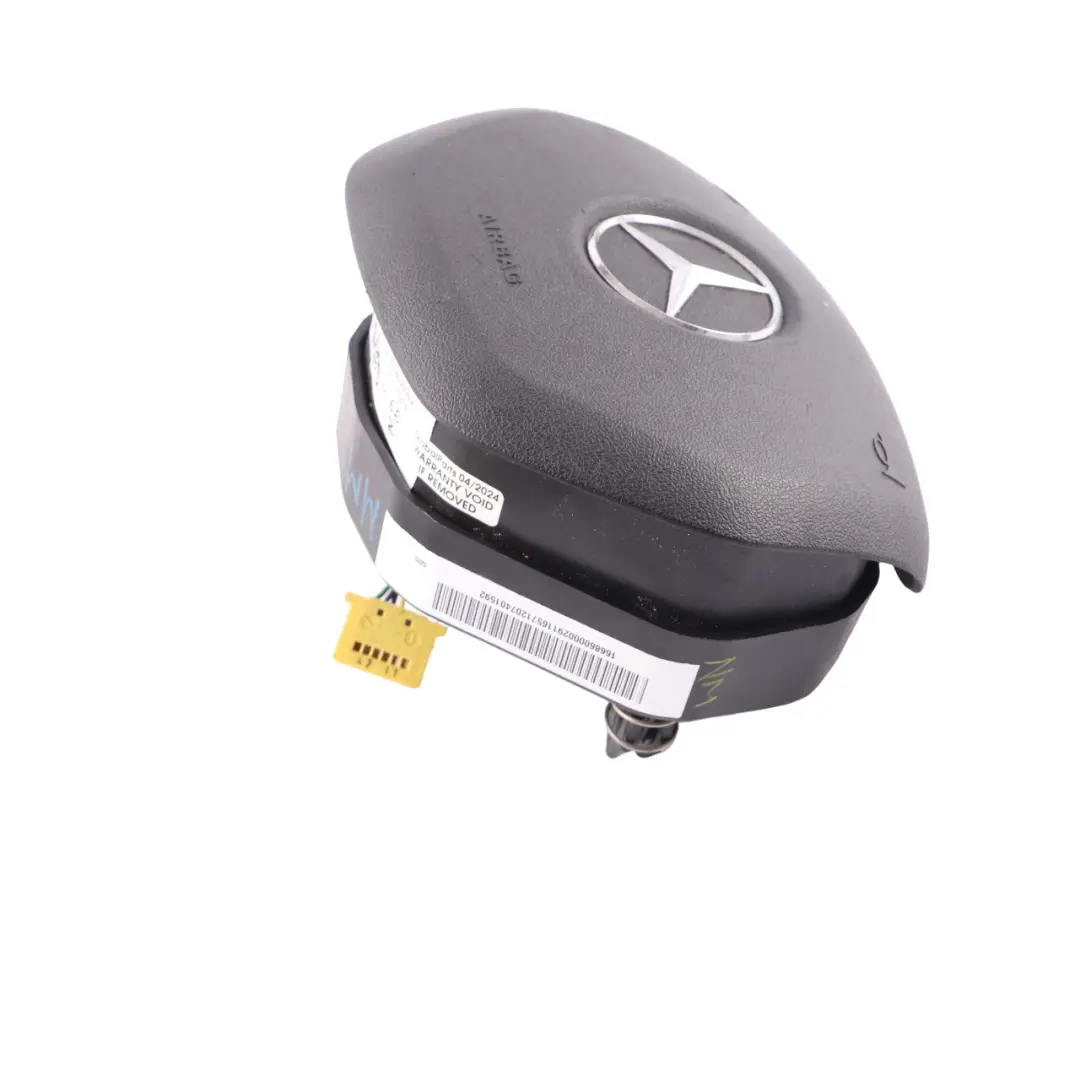 Mercedes ML W166 Module D'Air Pour Volant SRS Unité Sac Conducteur - SKU A1668600002 - Numéro de pièce A1668600002