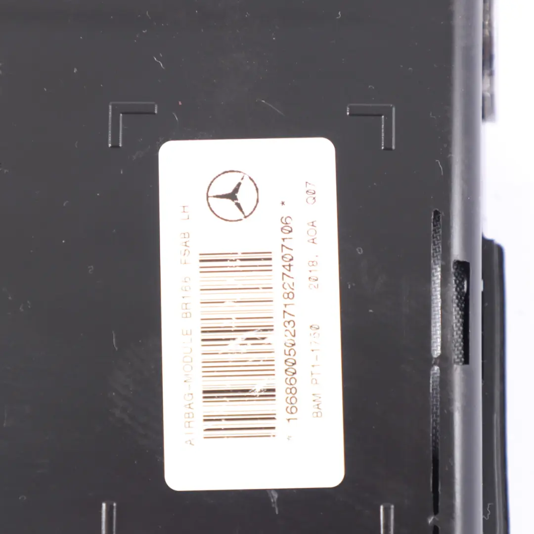 Mercedes ML W166 GLE C292 Siège avant gauche Module d'air latéral - SKU A1668600502 - Numéro de pièce A1668600502