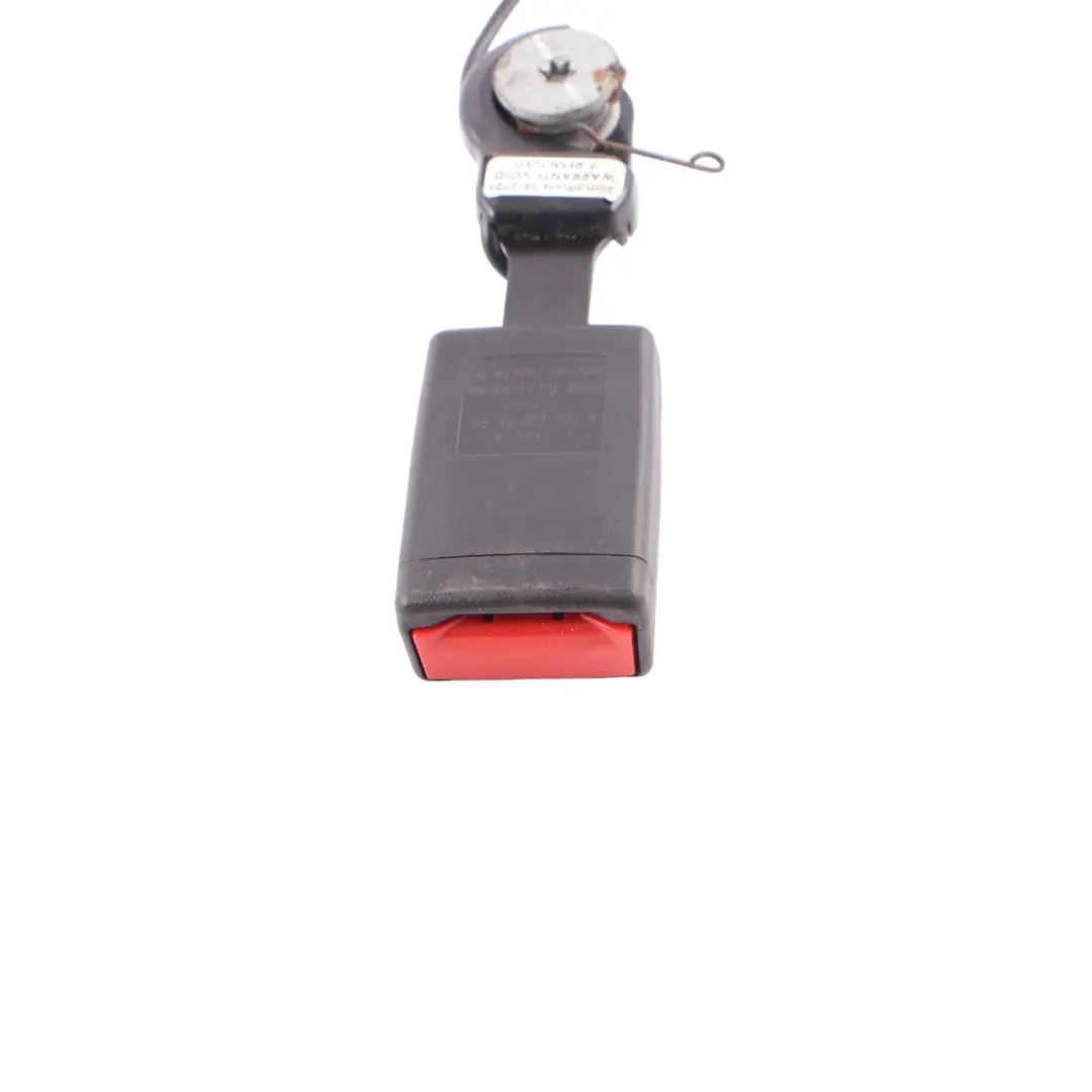 Right O/S Seat Belt Latch Buckle Catch Black to Mercedes W166 Rear with Part number A1668600869 Mercedes W166 Rear Right O/S Seat Belt Latch Buckle Catch Black - SKU A1668600869 - Part number A1668600869