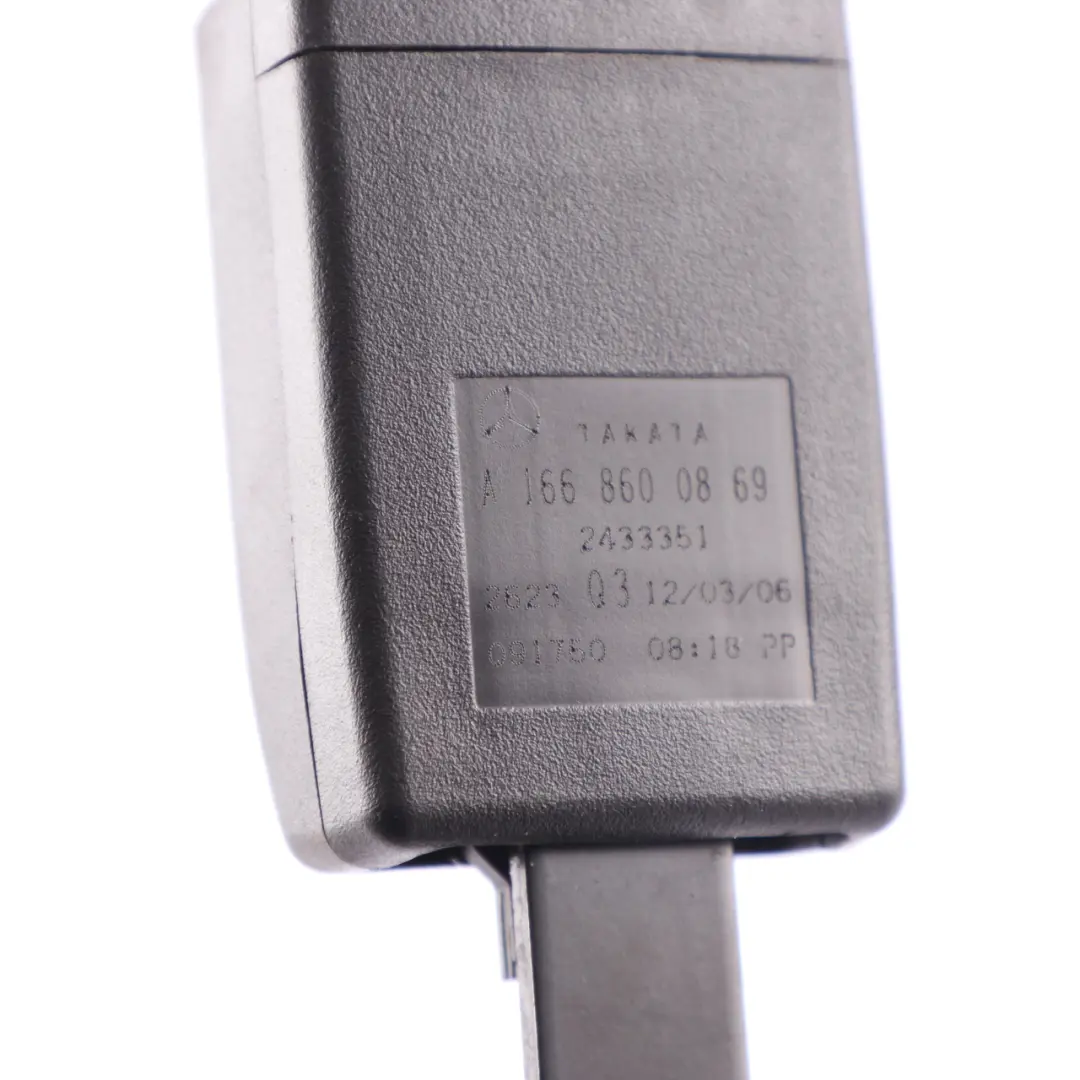 Loquet De Ceinture De Sécurité Arrière Droit Noir pour Mercedes W166 à propos du numéro de pièce A1668600869 Mercedes W166 Loquet De Ceinture De Sécurité Arrière Droit Noir - SKU A1668600869 - Numéro de pièce A1668600869
