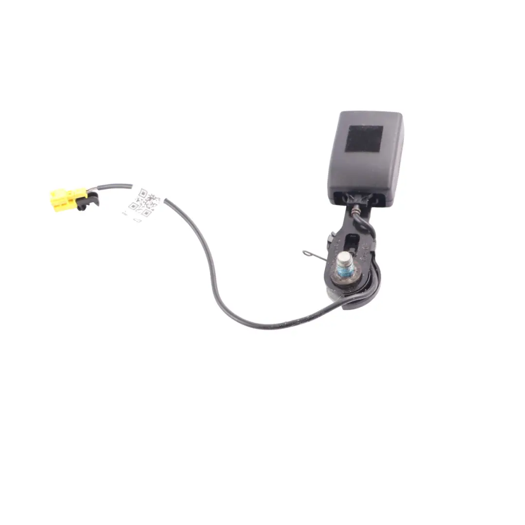 Mercedes W166 Rear Seat Belt Latch Centre Lower Buckle Catch Black - SKU A1668601169 - Part number A1668601169