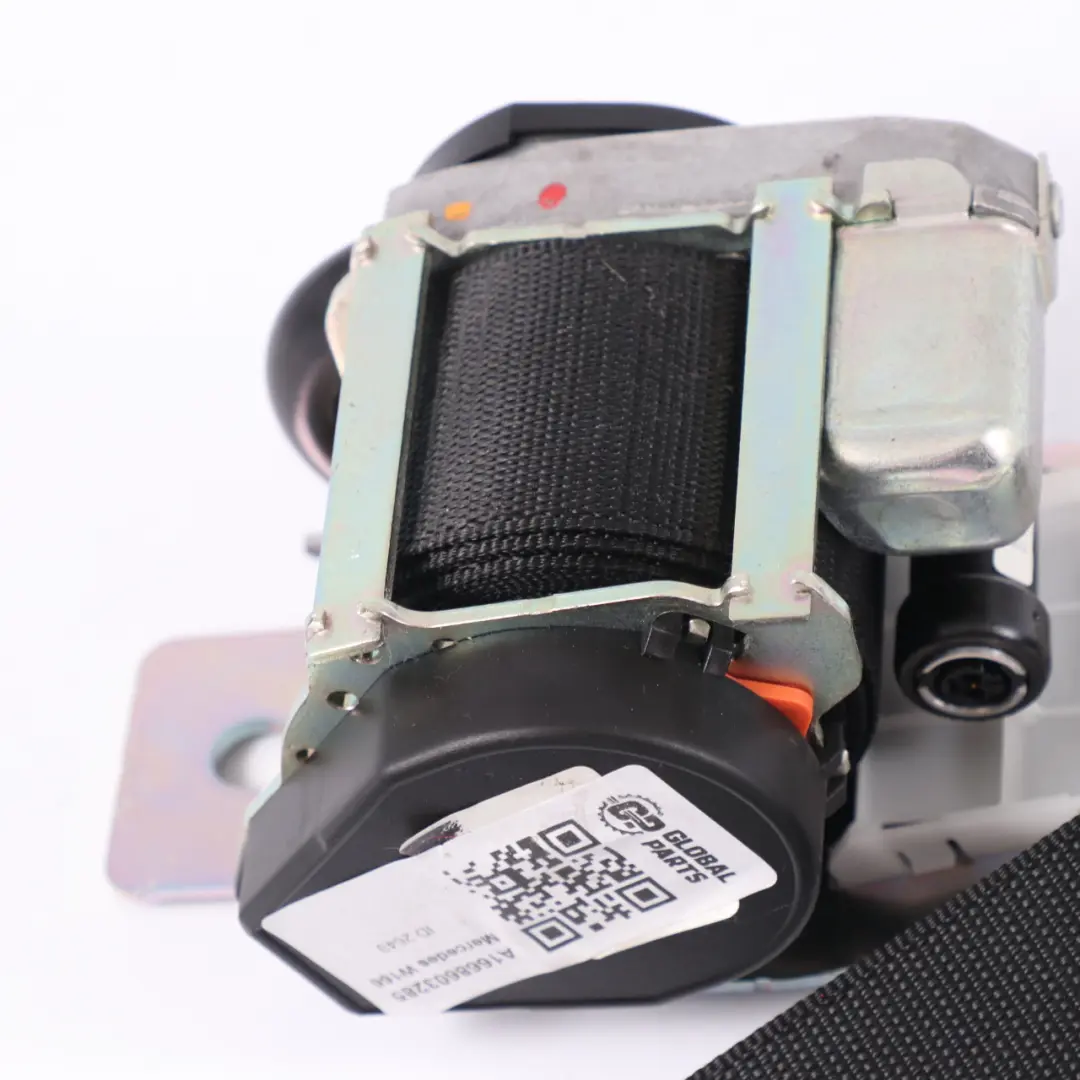 Safety Belt Right O/S Black to Mercedes ML W166 Rear Seat Seat with Part number A1668603285 Mercedes ML W166 Rear Seat Seat Safety Belt Right O/S Black - SKU A1668603285 - Part number A1668603285