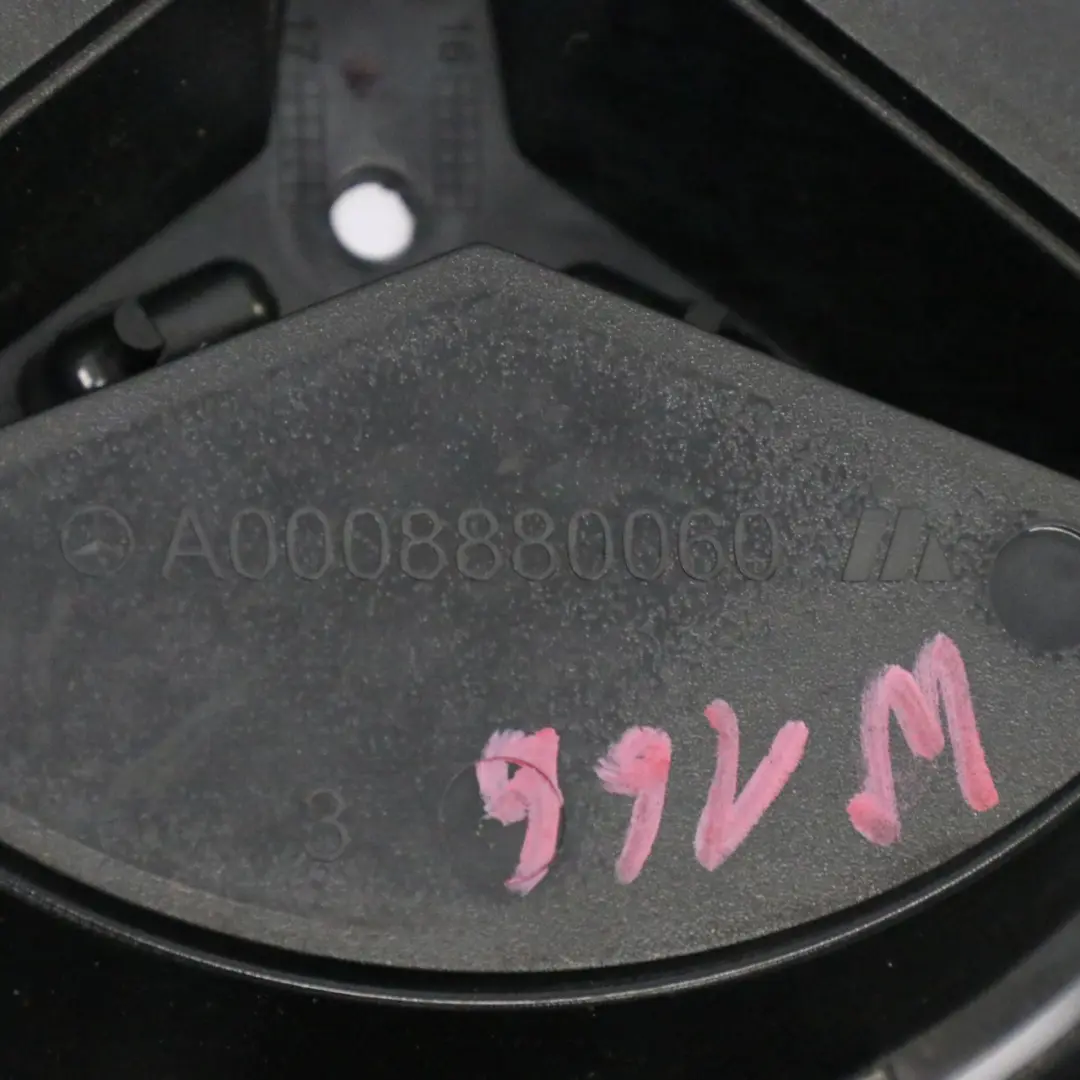 Mercedes ML W166 Capó Rejilla Delantera Radiador Haz Panel Trim Negro Cromo - SKU A1668800085 - Número de pieza A1668800085