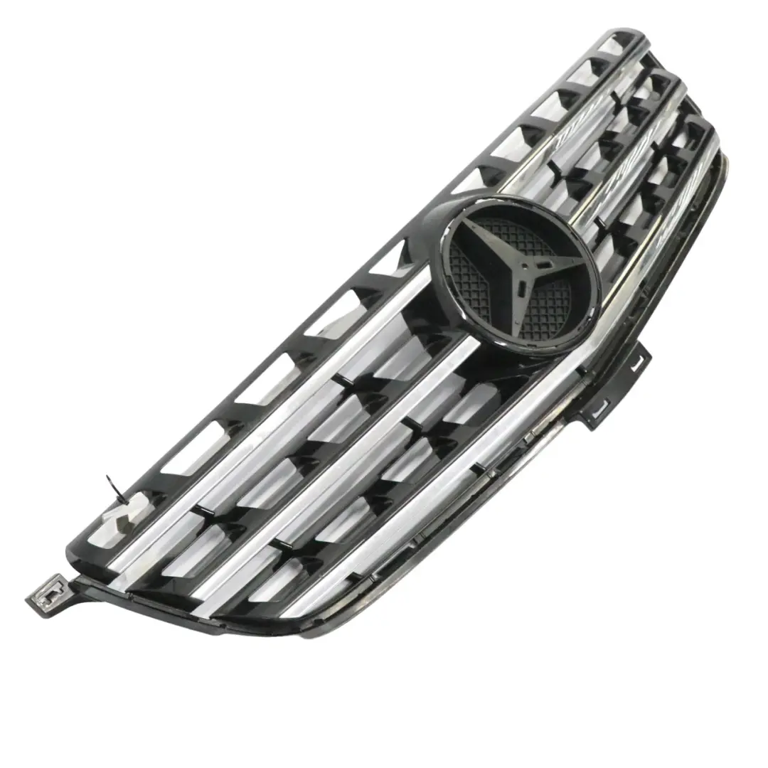 Mercedes ML W166 Motorhaube Kühlergrill Heizkörper Balken Trim Schwarz Chrom - SKU A1668800085 - Teilenummer A1668800085