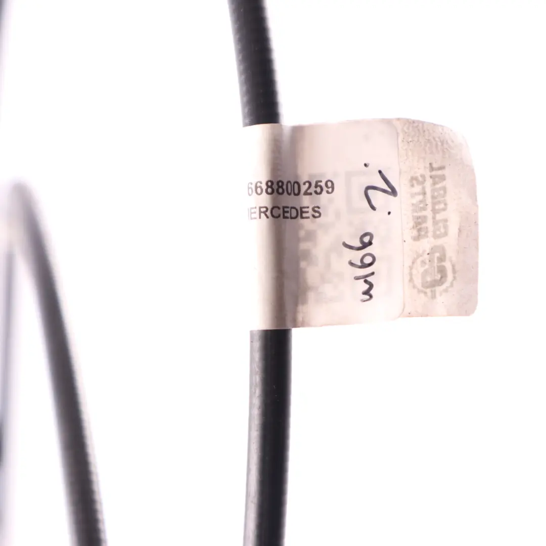 Hood Bowden Cable Catch Bonnet Release Lock Linkage to Mercedes W166 with Part number A1668800259 Mercedes W166 Hood Bowden Cable Catch Bonnet Release Lock Linkage - SKU A1668800259 - Part number A1668800259