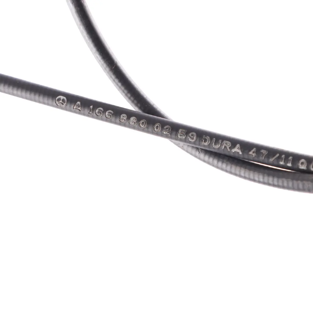 Hood Bowden Cable Catch Bonnet Release Lock Linkage to Mercedes W166 with Part number A1668800259 Mercedes W166 Hood Bowden Cable Catch Bonnet Release Lock Linkage - SKU A1668800259 - Part number A1668800259