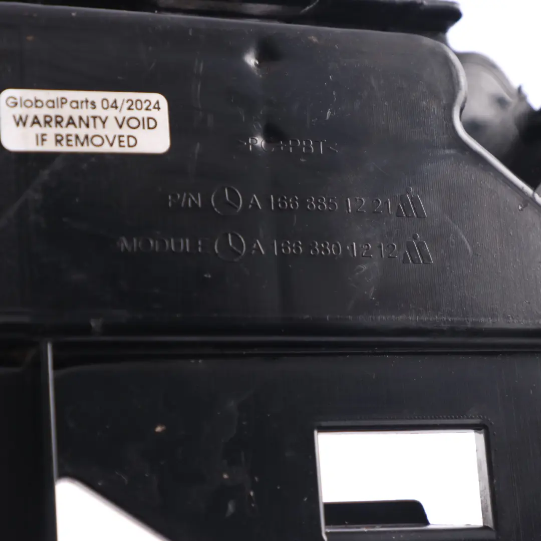 Mercedes ML350 W166 Soporte De Parachoques Trasero Derecho - SKU A1668801212 - Número de pieza A1668801212