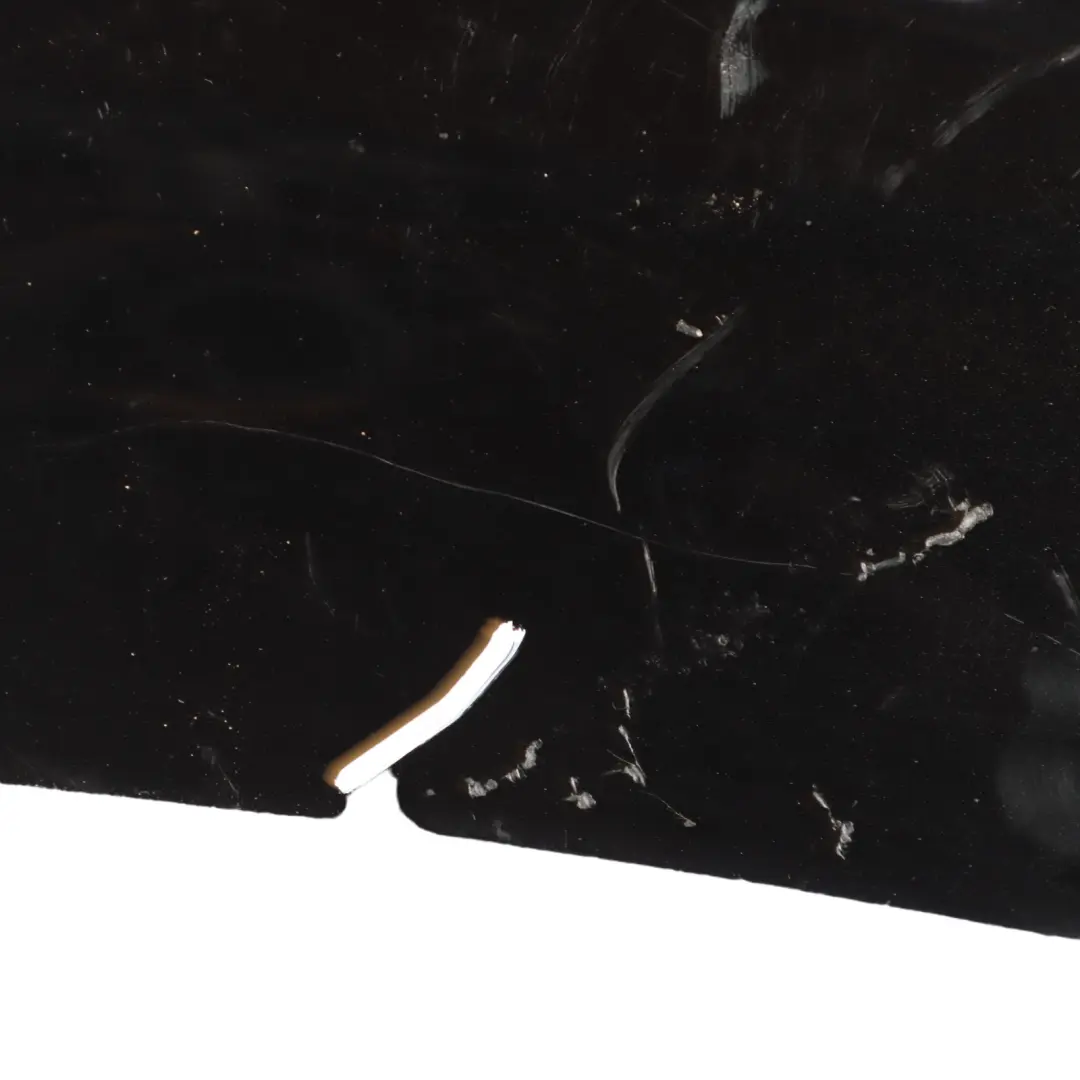 Bumper Corner Trim Obsidian Black Metallic - 197 to Mercedes W166 Rear with Part number A1668856225 Mercedes W166 Rear Bumper Corner Trim Obsidian Black Metallic - 197 - SKU A1668856225-OB - Part number A1668856225