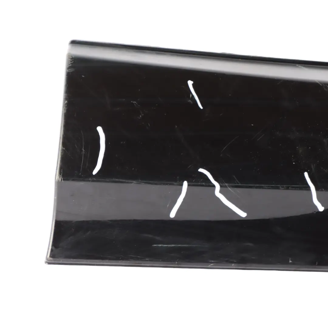 Mercedes W166 Bumper Corner Trim Rear Right O/S Obsidian Black Metallic - 197 - SKU A1668856325-OB - Part number A1668856325