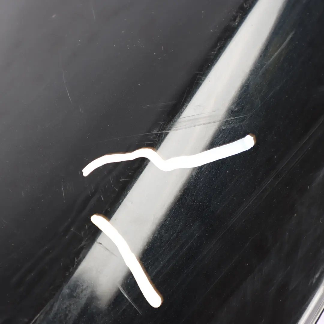 Mercedes W166 Bumper Corner Trim Rear Right O/S Obsidian Black Metallic - 197 - SKU A1668856325-OB - Part number A1668856325