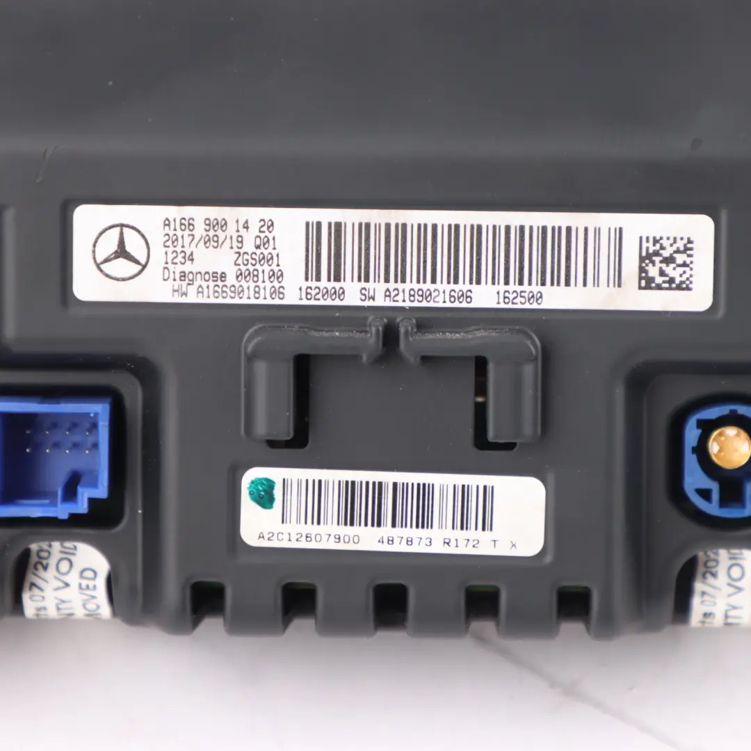 Mercedes-Benz CLA C117 W166 Head Unit Sat Nav Navigation Display Screen to with Part number A1669001420 Mercedes-Benz CLA C117 W166 Head Unit Sat Nav Navigation Display Screen - SKU A1669001420-1 - Part number A1669001420