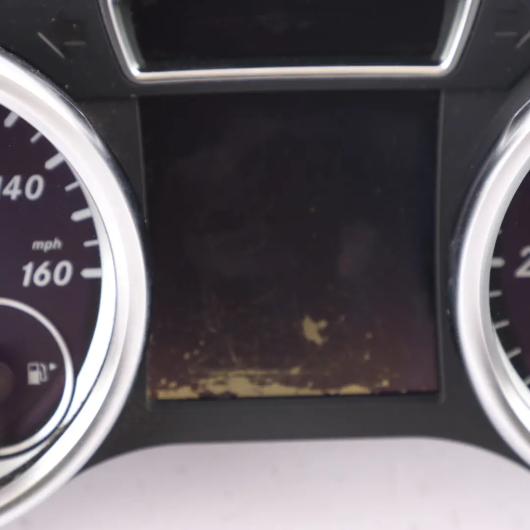 Instrument Cluster Spedometer Gauges Automatic to Mercedes W166 Diesel with Part number A1669002805 Mercedes W166 Diesel Instrument Cluster Spedometer Gauges Automatic - SKU rhd-A1669002805 - Part number A1669002805