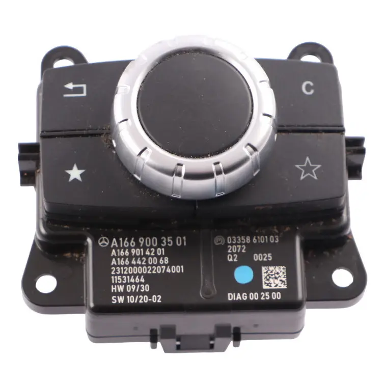 Mercedes W166 Switch Rotary Selector Controller Navigation Radio - SKU A1669003501 - Part number A1669003501