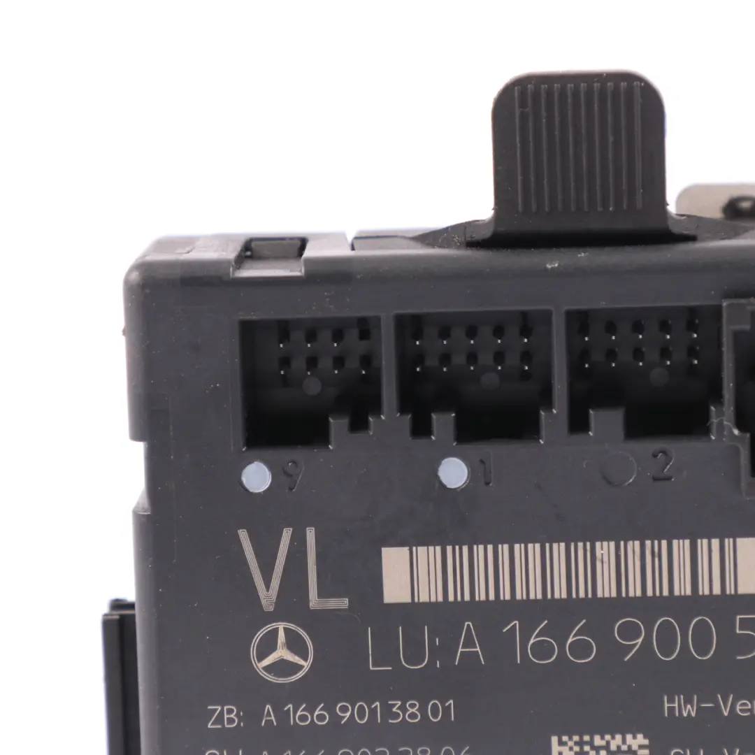 Mercedes W166 Front Door Module Left N/S Control Unit ECU - SKU A1669005012 - Part number A1669005012