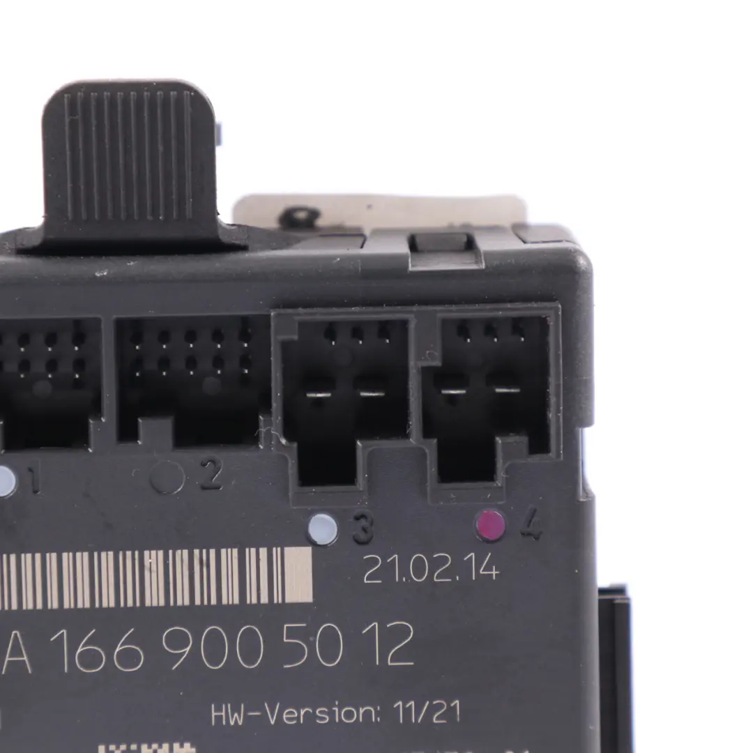 Mercedes W166 Front Door Module Left N/S Control Unit ECU - SKU A1669005012 - Part number A1669005012