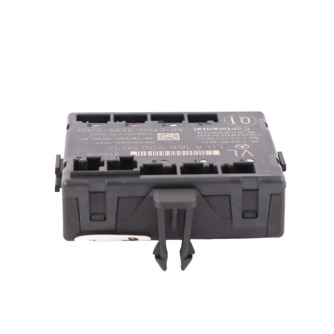Front Door Module Left N/S Control Unit ECU to Mercedes W166 with Part number A1669005012 Mercedes W166 Front Door Module Left N/S Control Unit ECU - SKU A1669005012 - Part number A1669005012