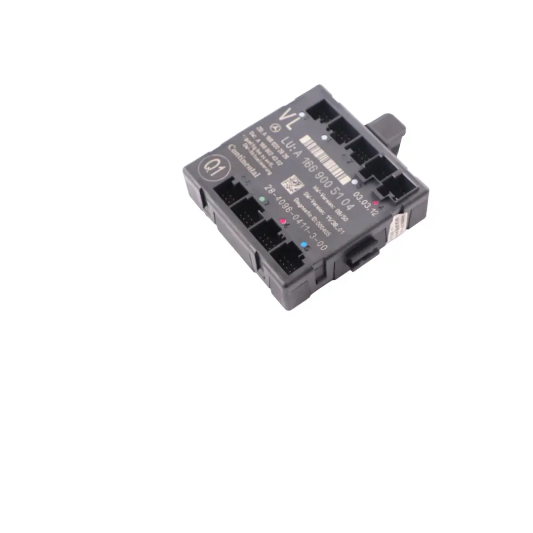 Door Module Mercedes ML W166 W242 W246 Front Left N/S Control Unit to with Part number A1669005104 Door Module Mercedes ML W166 W242 W246 Front Left N/S Control Unit - SKU A1669005104 - Part number A1669005104