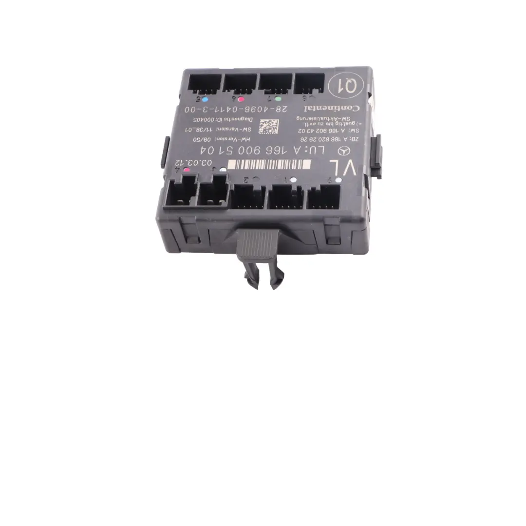  Door Module Mercedes ML W166 W242 W246 Front Left N/S Control Unit - SKU A1669005104 - Part number A1669005104