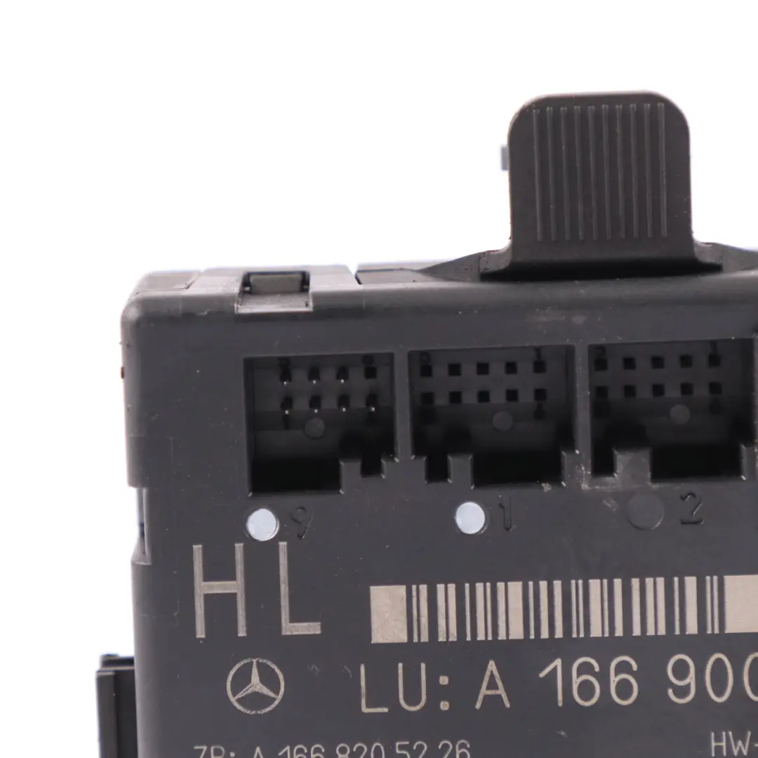 Door Module Rear Left N/S Control Unit ECU to Mercedes W166 with Part number A1669005412 Mercedes W166 Door Module Rear Left N/S Control Unit ECU - SKU A1669005412 - Part number A1669005412