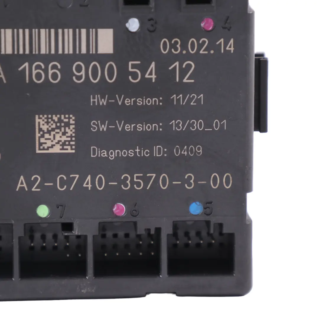 Module porte arrière gauche Control Unit ECU pour Mercedes W166 à propos du numéro de pièce A1669005412 Mercedes W166 Module porte arrière gauche Control Unit ECU - SKU A1669005412 - Numéro de pièce A1669005412