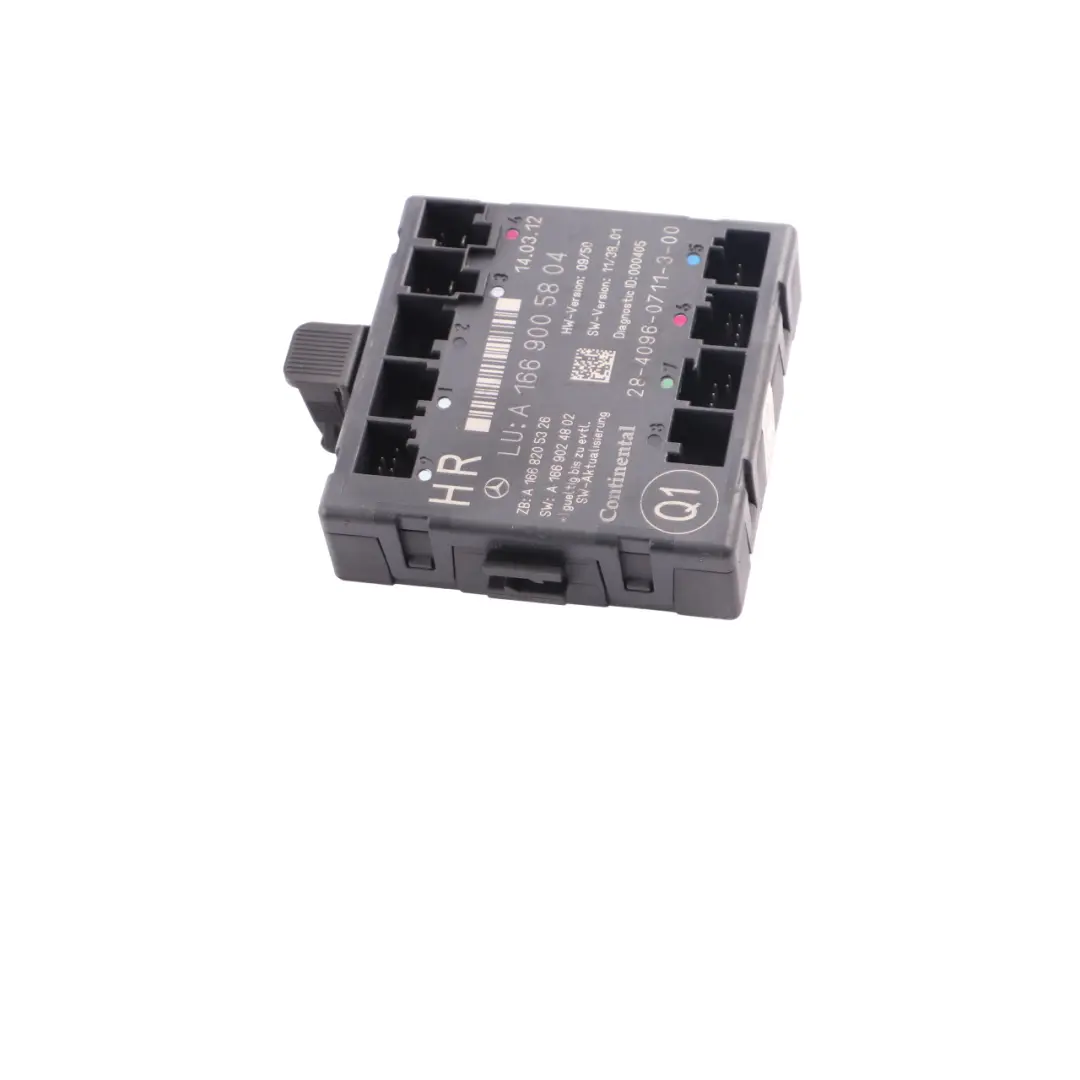 Door Module Mercedes W166 Rear Door Right O/S Driver Side Control A2059000328 to with Part number A1669005804 Door Module Mercedes W166 Rear Door Right O/S Driver Side Control A2059000328 - SKU A1669005804 - Part number A1669005804