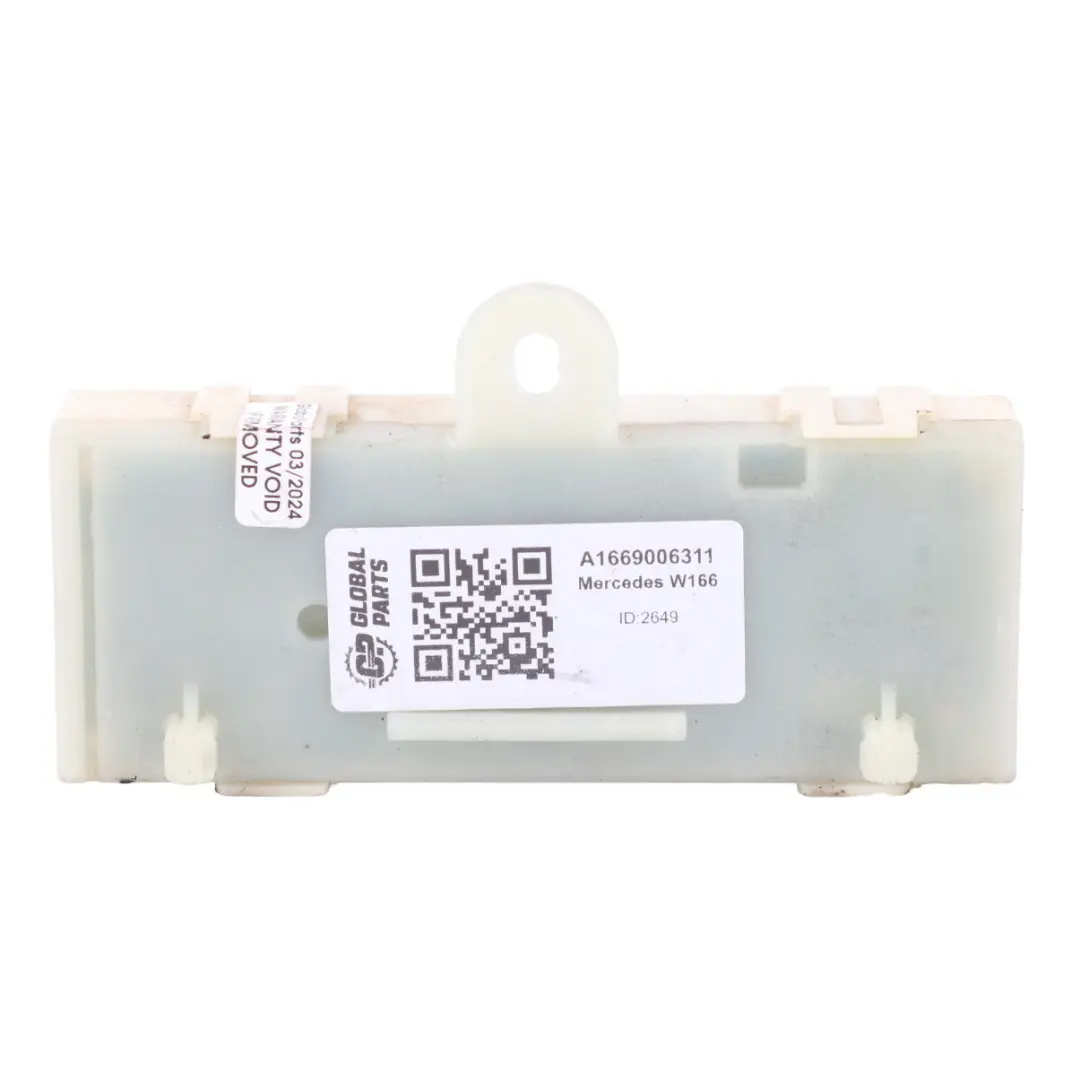 Mercedes W166 Tailgate Control Module Unit - SKU A1669006311 - Part number A1669006311