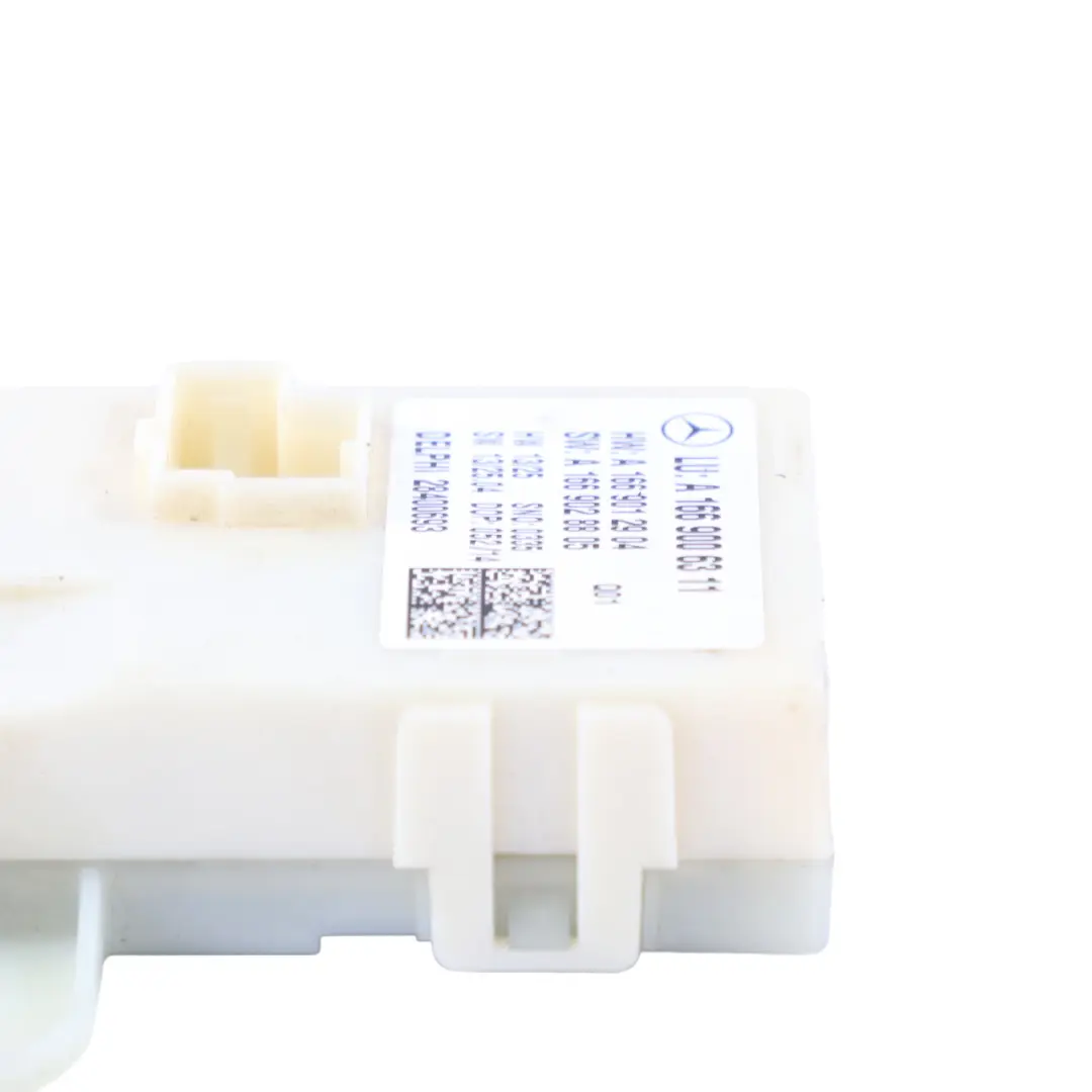 Heckklappe Steuermodul Einheit für Mercedes W166 mit Teilenummer A1669006311 Mercedes W166 Heckklappe Steuermodul Einheit - SKU A1669006311 - Teilenummer A1669006311