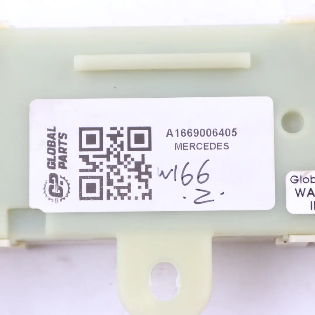 Mercedes W166 Control Unit Bracket Boot Trunk Module Unit Mount - SKU A1669006405 - Part number A1669006405
