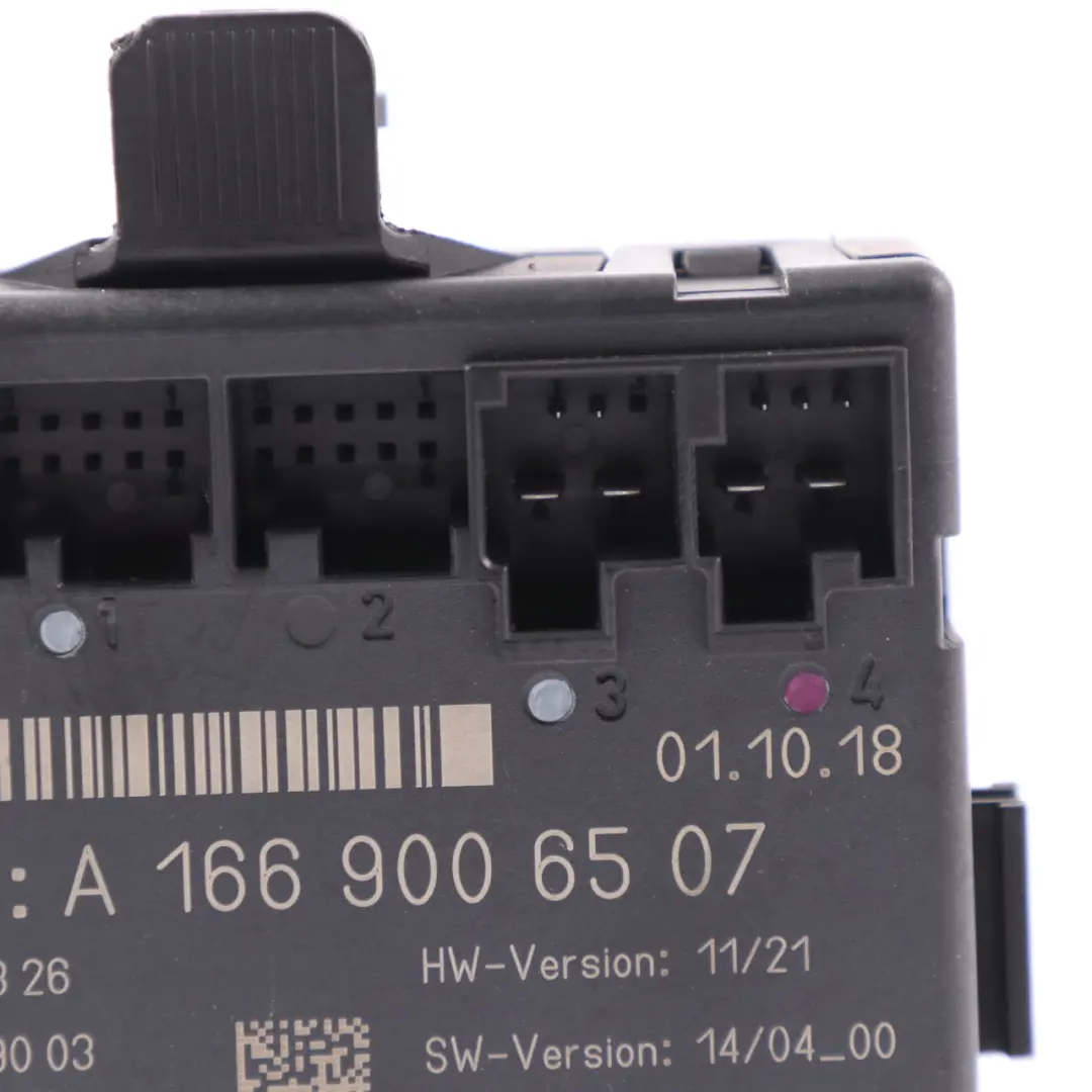  Türmodul Mercedes ML W166 C292 Hinten rechts Türsteuergerät - SKU A1669006507 - Teilenummer A1669006507