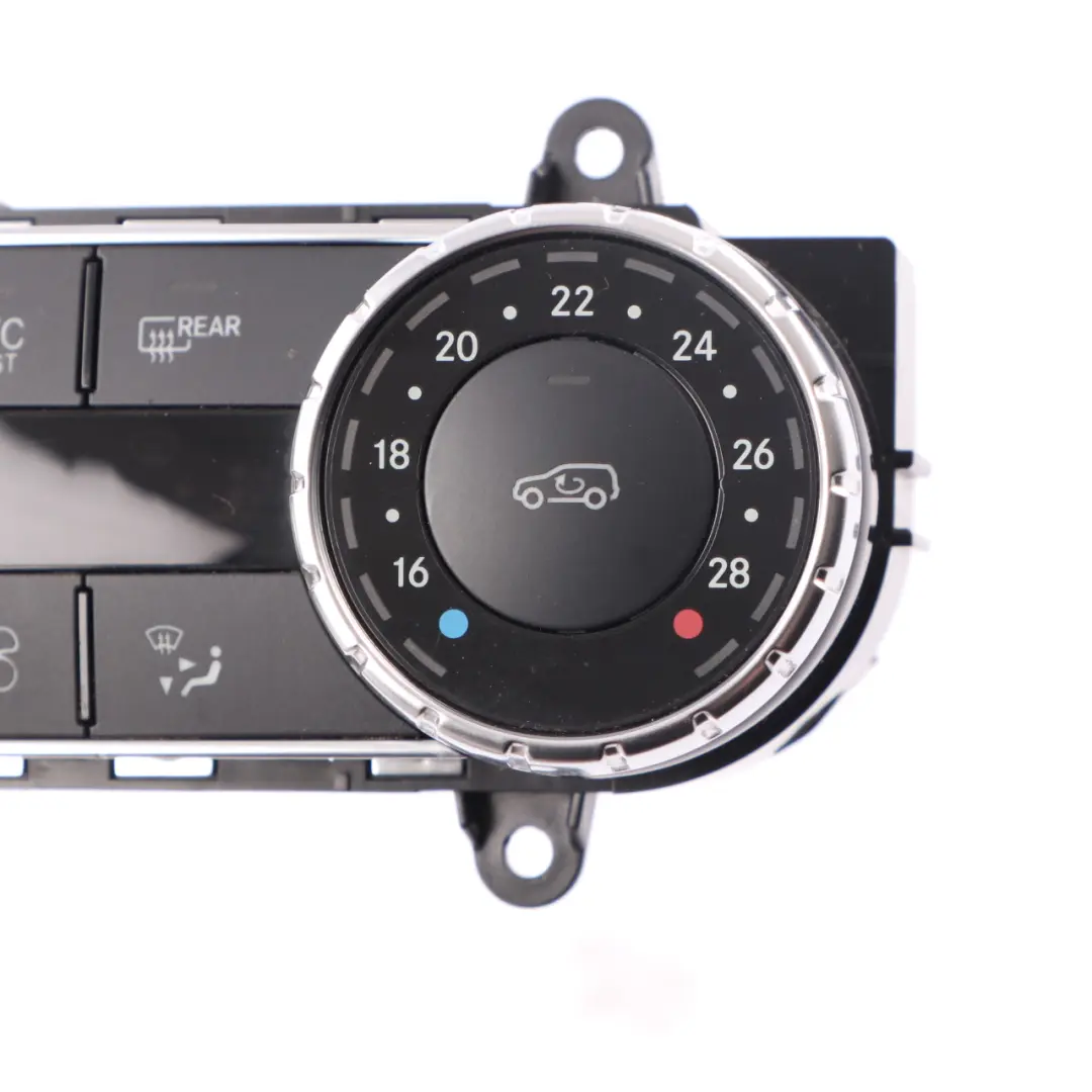 Conditioning A/C Heater Switch Control Panel to Mercedes ML W166 Air with Part number A1669008103 Mercedes ML W166 Air Conditioning A/C Heater Switch Control Panel - SKU A1669008103 - Part number A1669008103