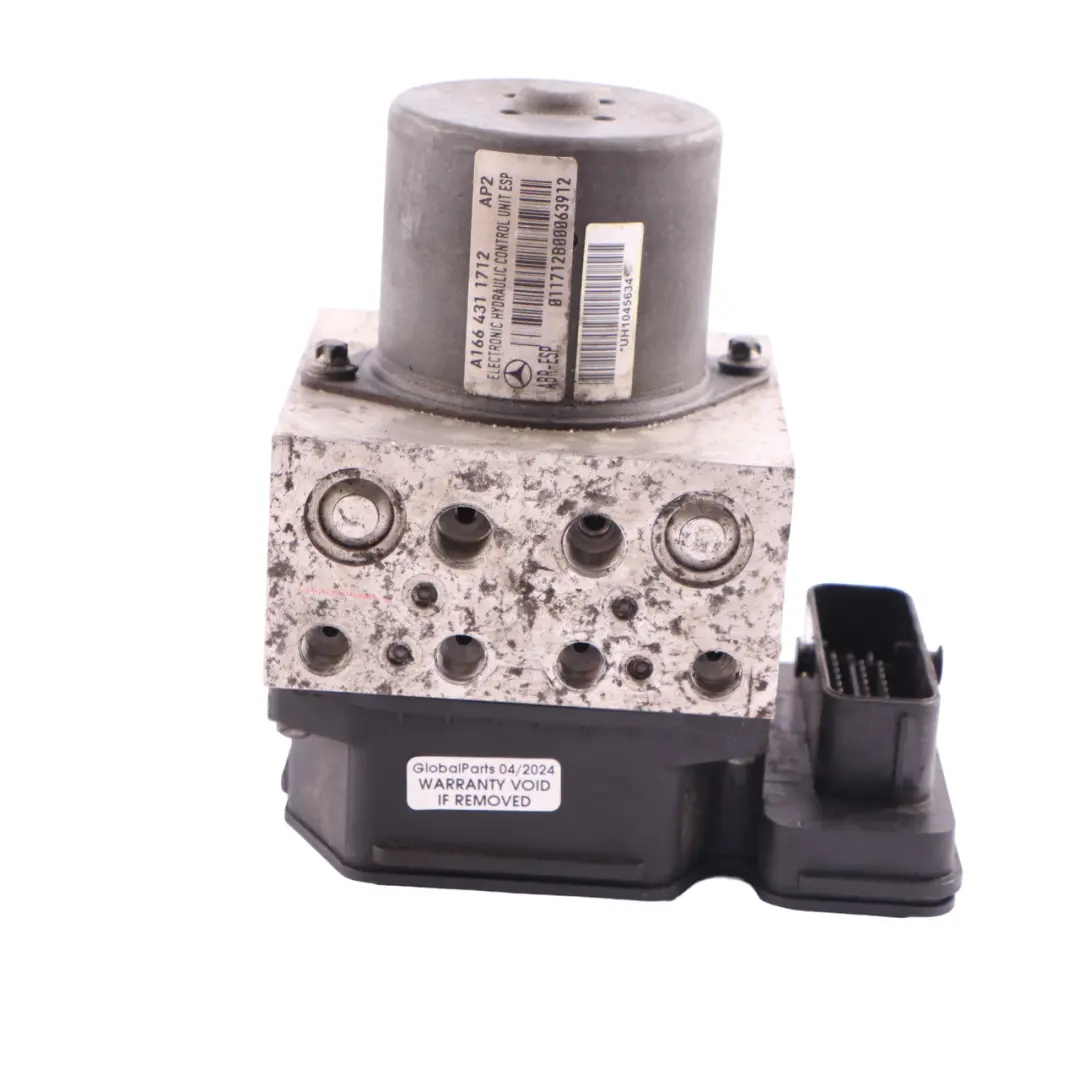 Pompe ABS Module hydraulique freinage Unité de pompe pour Mercedes W166 à propos du numéro de pièce A1669013400 Mercedes W166 Pompe ABS Module hydraulique freinage Unité de pompe - SKU A1669013400 - Numéro de pièce A1669013400