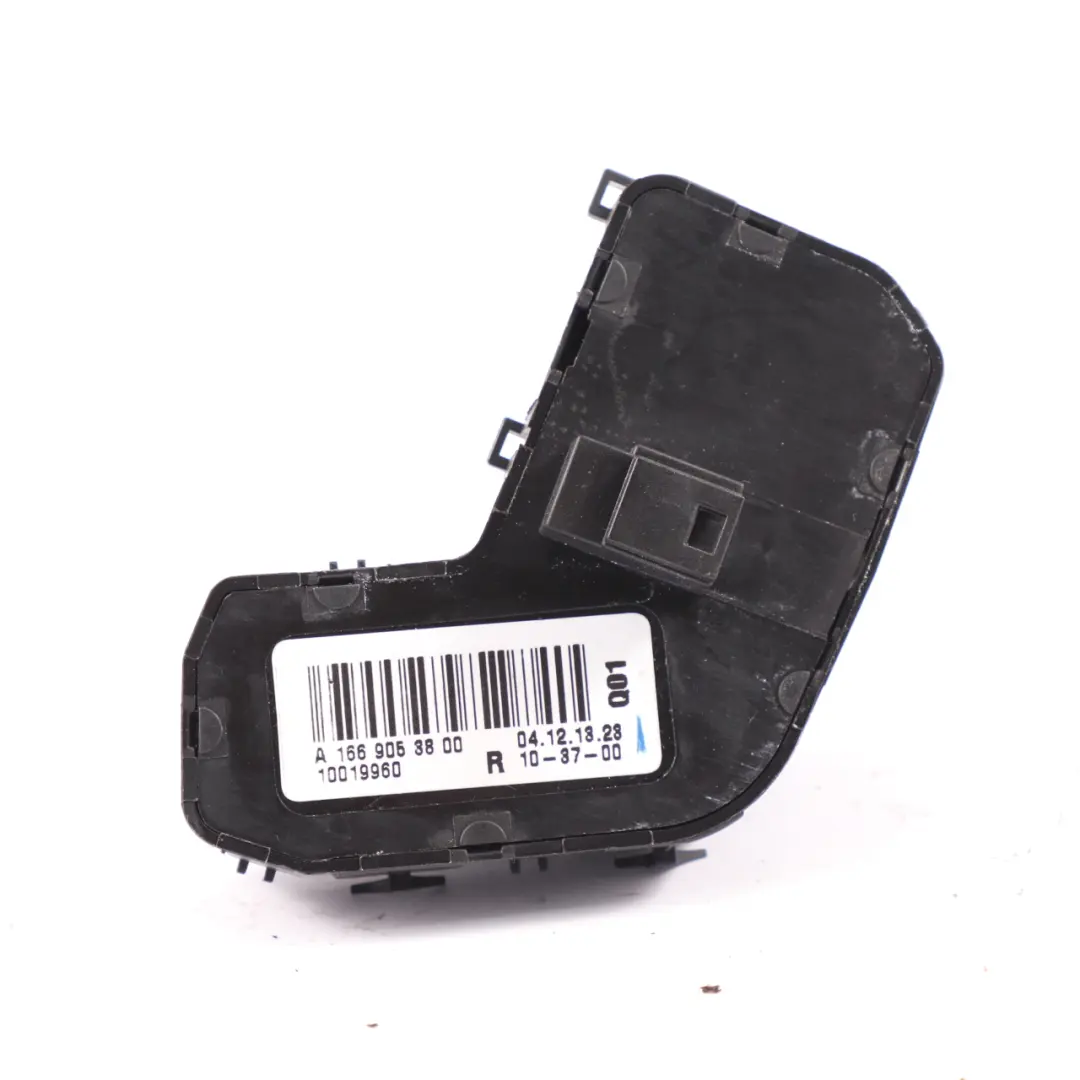 Interrupteur réglage siège avant porte droite noir pour Mercedes ML W166 à propos du numéro de pièce A1669052103 Mercedes ML W166 Interrupteur réglage siège avant porte droite noir - SKU A1669052103 - Numéro de pièce A1669052103