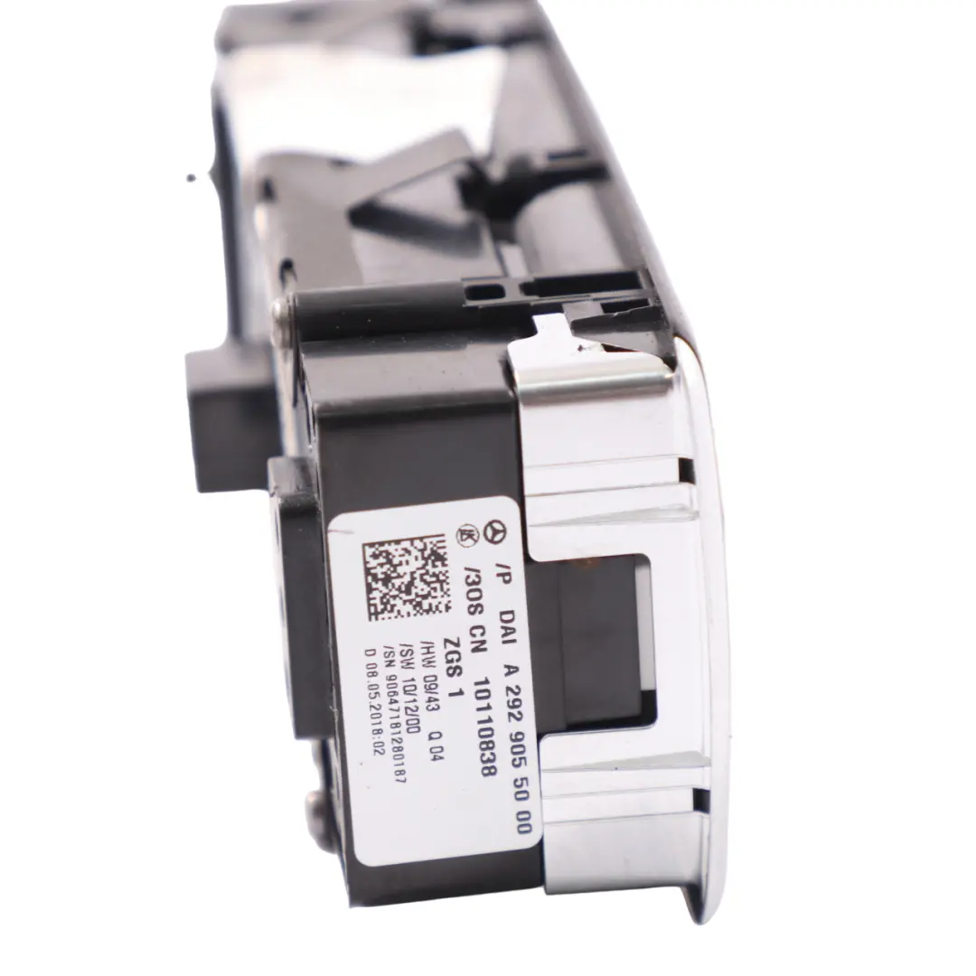 Mercedes W176 Interrupteur commande lève-vitre électrique conducteur A2929055000 - SKU A1669054400-3 - Numéro de pièce A1669054400