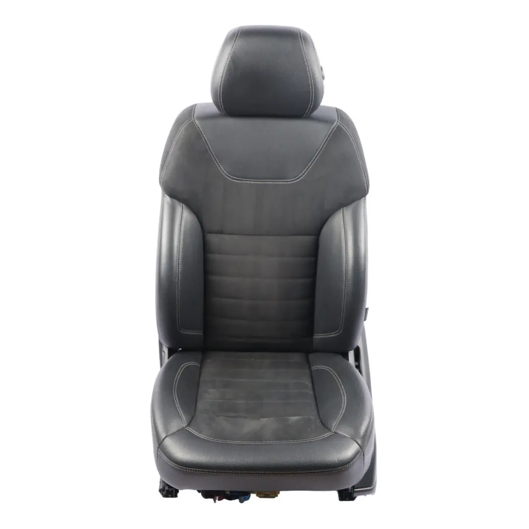 Mercedes ML W166 Asiento Delantero Sport Izquierdo Tela Imitación Cuero Negro - SKU A1669100947-1 - Número de pieza A1669100947