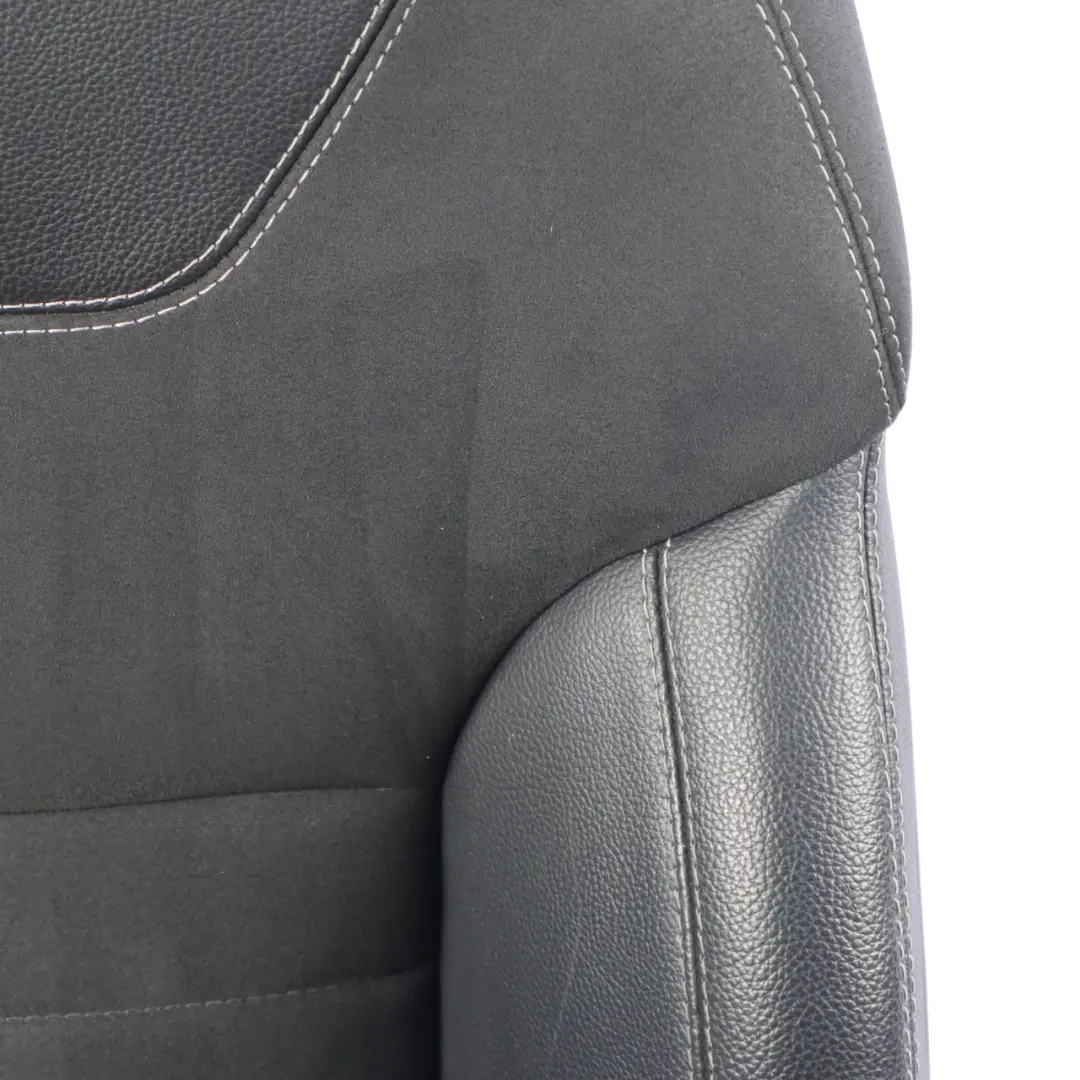 Mercedes ML W166 Front Seat Sport Left N/S Heated Fabric Imitation Leather Black - SKU A1669100947-1 - Part number A1669100947