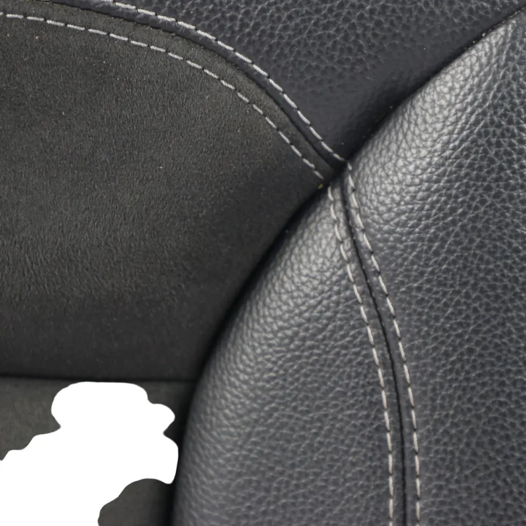 Cushion Left N/S Seat Bench Cover Cloth Leather Black to Mercedes ML W166 Rear Seat with Part number A1669200946 Mercedes ML W166 Rear Seat Cushion Left N/S Seat Bench Cover Cloth Leather Black - SKU A1669200946 - Part number A1669200946