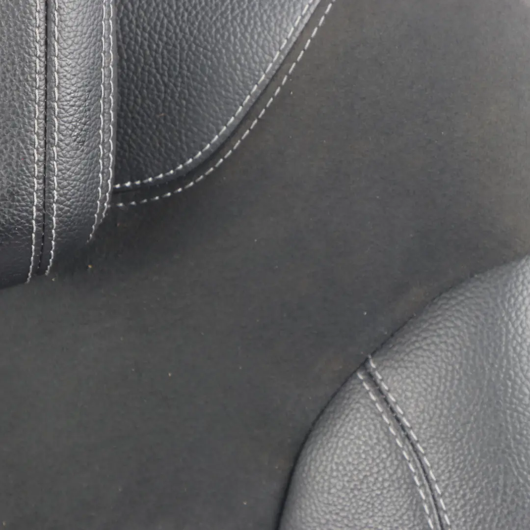 Mercedes W166 Rear Seat Backrest Left N/S Back Cover Fabric Imitation Leather - SKU A1669200947 - Part number A1669200947