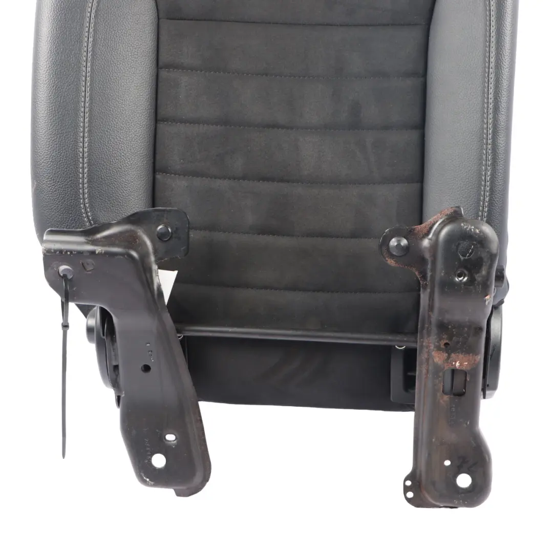 Backrest Right O/S Cover Cloth Imitation Leather Black to Mercedes W166 Rear Seat with Part number A1669201047 Mercedes W166 Rear Seat Backrest Right O/S Cover Cloth Imitation Leather Black - SKU A1669201047 - Part number A1669201047