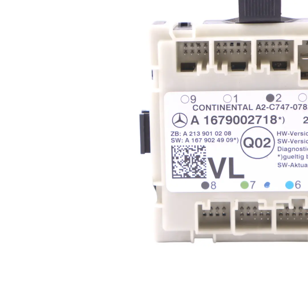 Module porte avant gauche Unité de contrôle ECU pour Mercedes W205 W213 à propos du numéro de pièce A1679002718 Mercedes W205 W213 Module porte avant gauche Unité de contrôle ECU - SKU A1679002718 - Numéro de pièce A1679002718