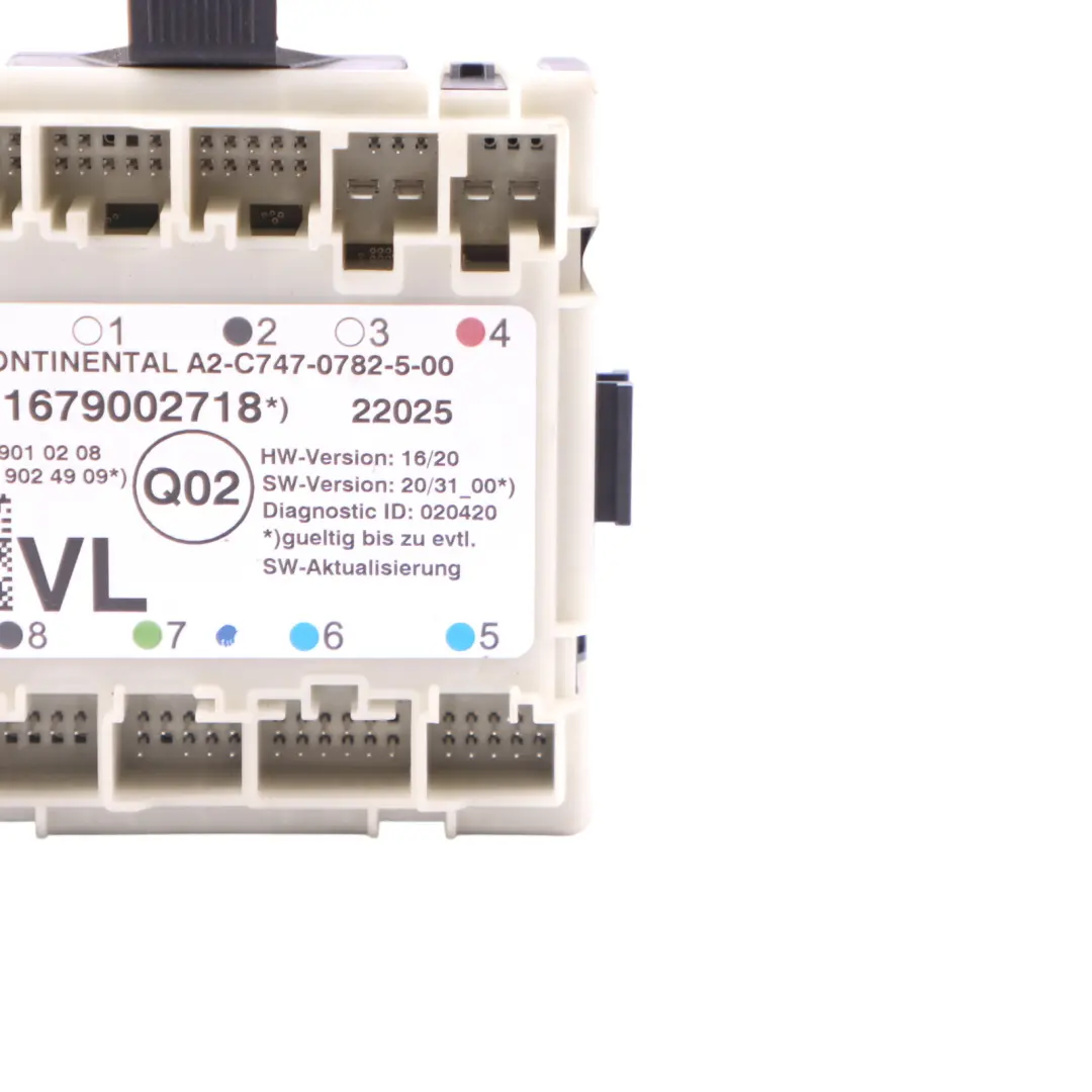 Türmodul Vorne Links Steuergerät ECU für Mercedes W205 W213 mit Teilenummer A1679002718 Mercedes W205 W213 Türmodul Vorne Links Steuergerät ECU - SKU A1679002718 - Teilenummer A1679002718